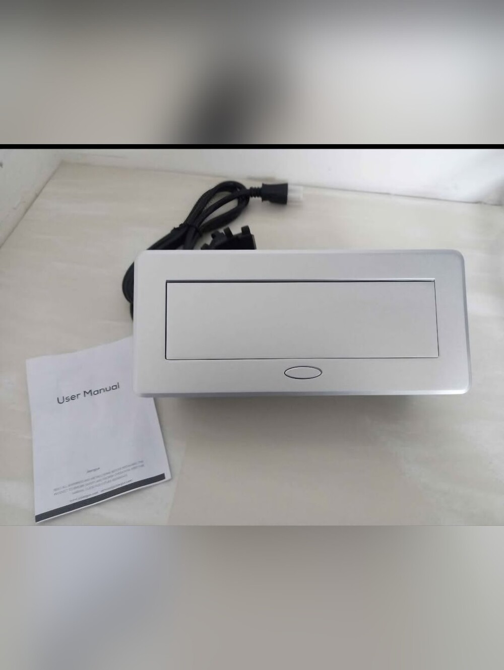 Multimedia Pop-up Connectivity Box